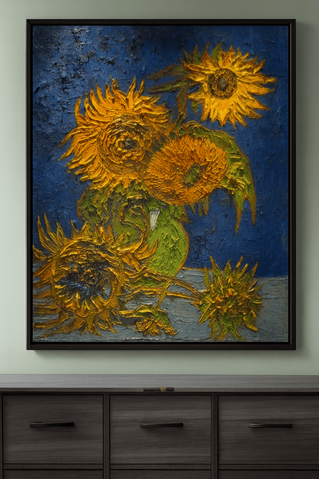 Six Sunflowers - Nassau Art Company