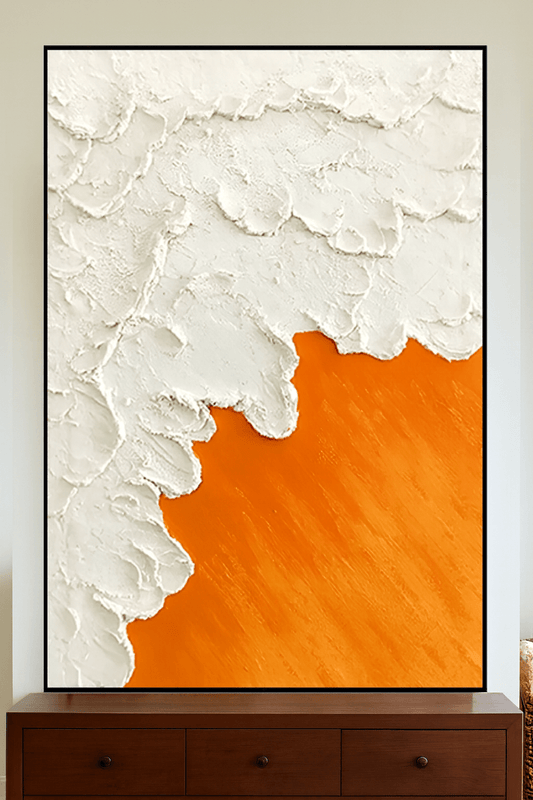 Relief on Burnt Sienna - Nassau Art Company